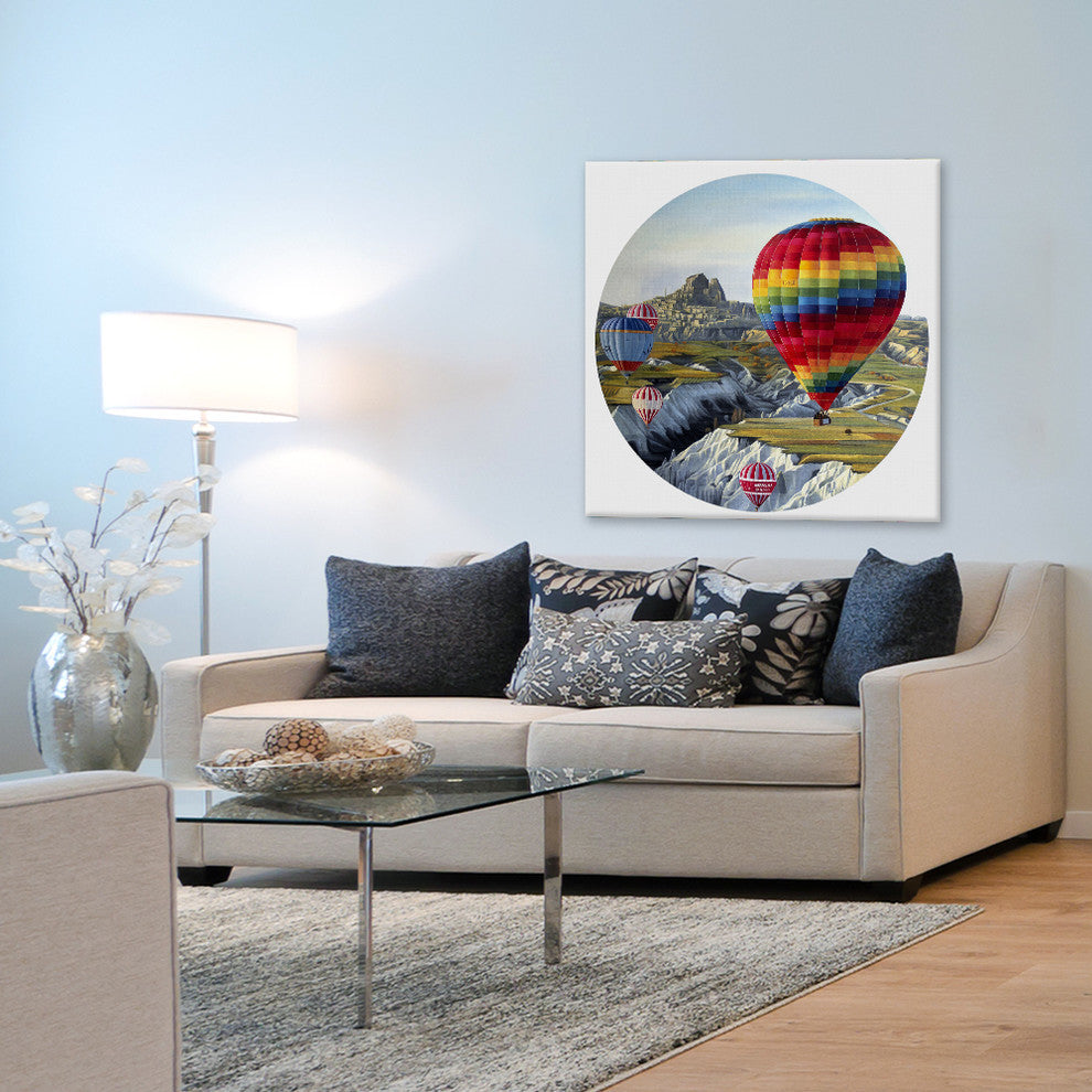 "Outlander" by Shay Kun, 37"x37"