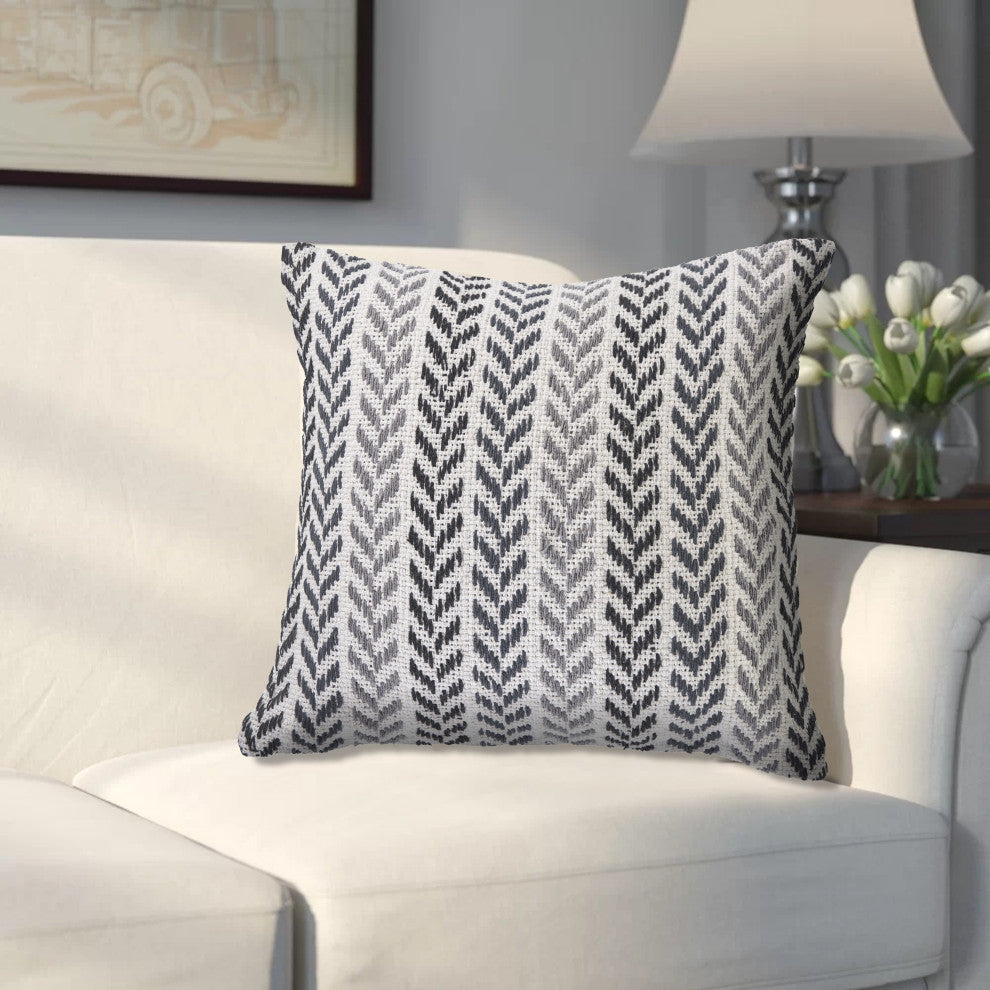 Hint of Grayscale Throw Pillow