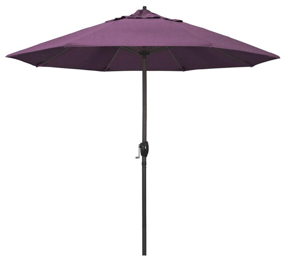 9' Casa Series Patio Umbrella With Sunbrella 2A Iris Fabric