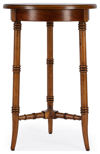 Isla Olive Ash Burl Accent Table, Brown