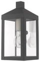 Livex Lighting Scandinavian Gray 1-Light Outdoor Wall Lantern