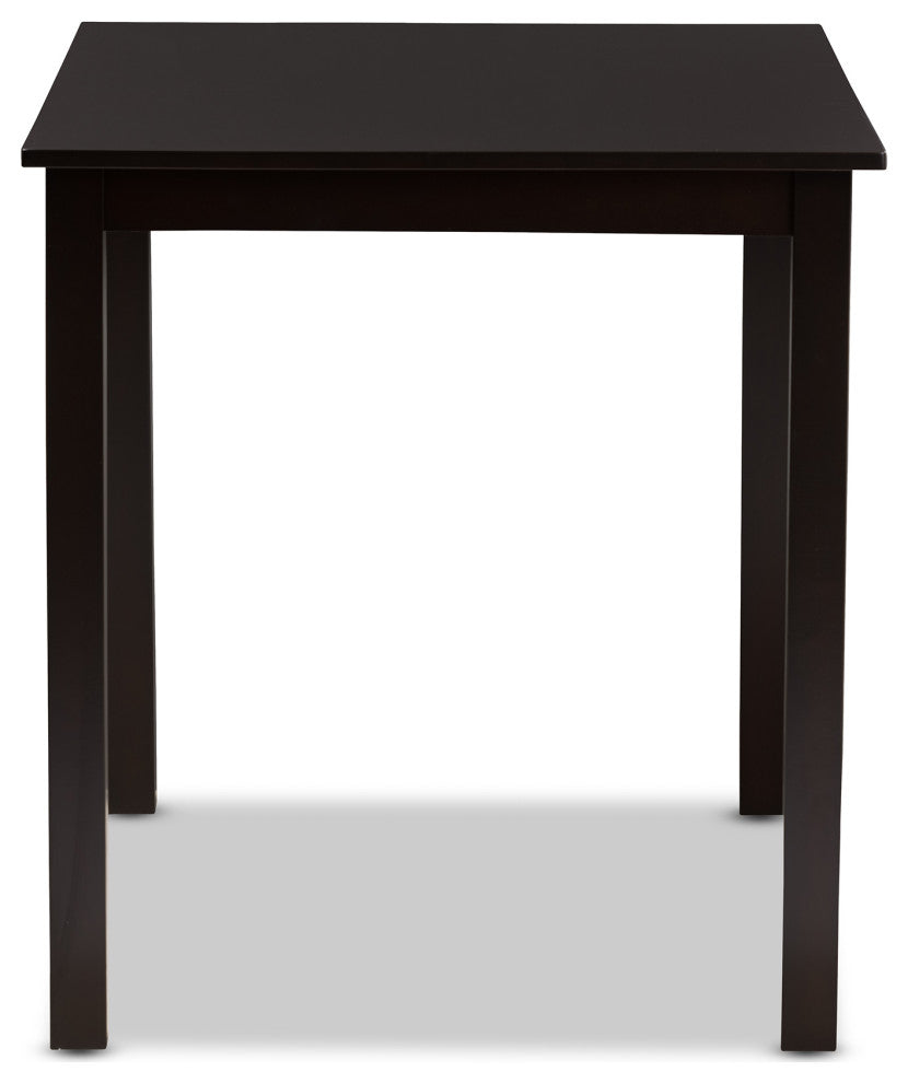 Rebellah 43" Dining Table, Espresso Brown
