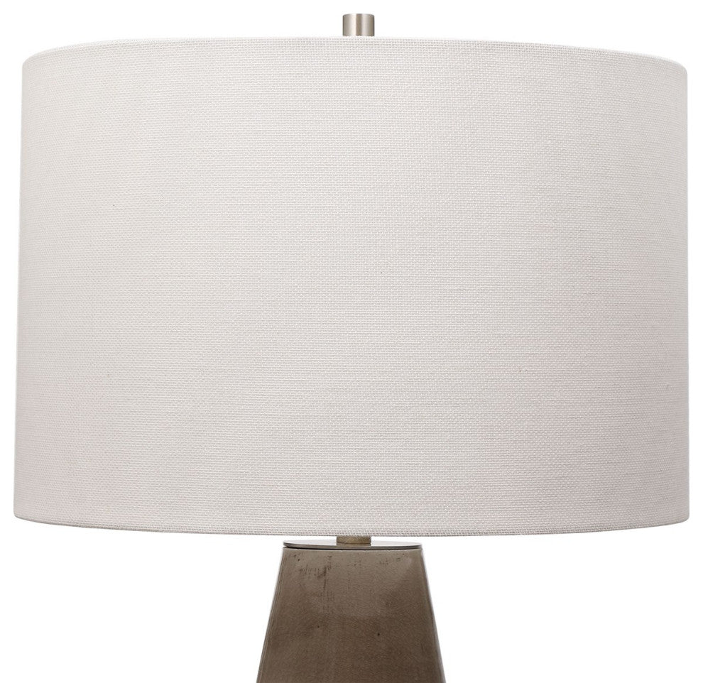 Uttermost Volterra Taupe-Gray Table Lamp 28394-1