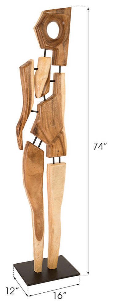 Jill Chamcha Wood Sculpture