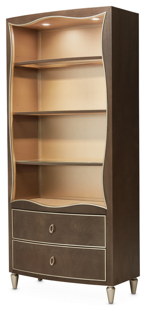 AICO Furniture Villa Cherie 3 Piece Home Office Set