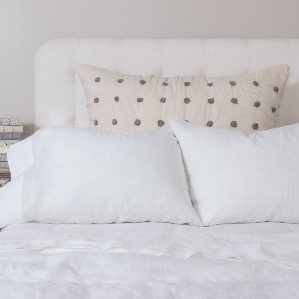 Astrid Quilt, Grey, Dutch Euro Shams