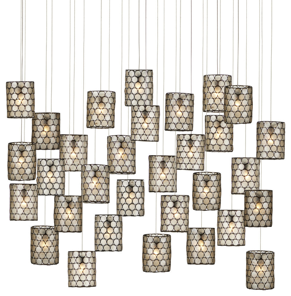 Regatta 30-Light Multi-Drop Pendant