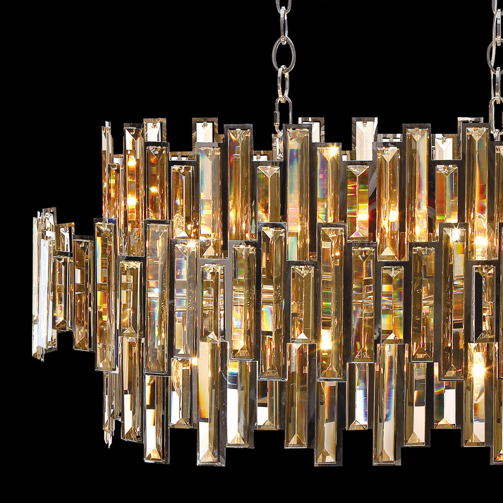 28-Light Luxe Chandelier by Eurofase