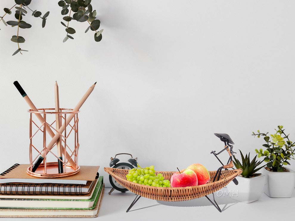 Asian Style Tranquility Boat Basket