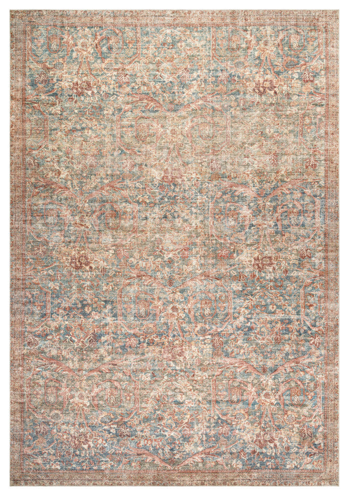 Surya + Becki Owens Marlene Machine Woven Area Rug, Charcoal, 3'11" x 5'7"
