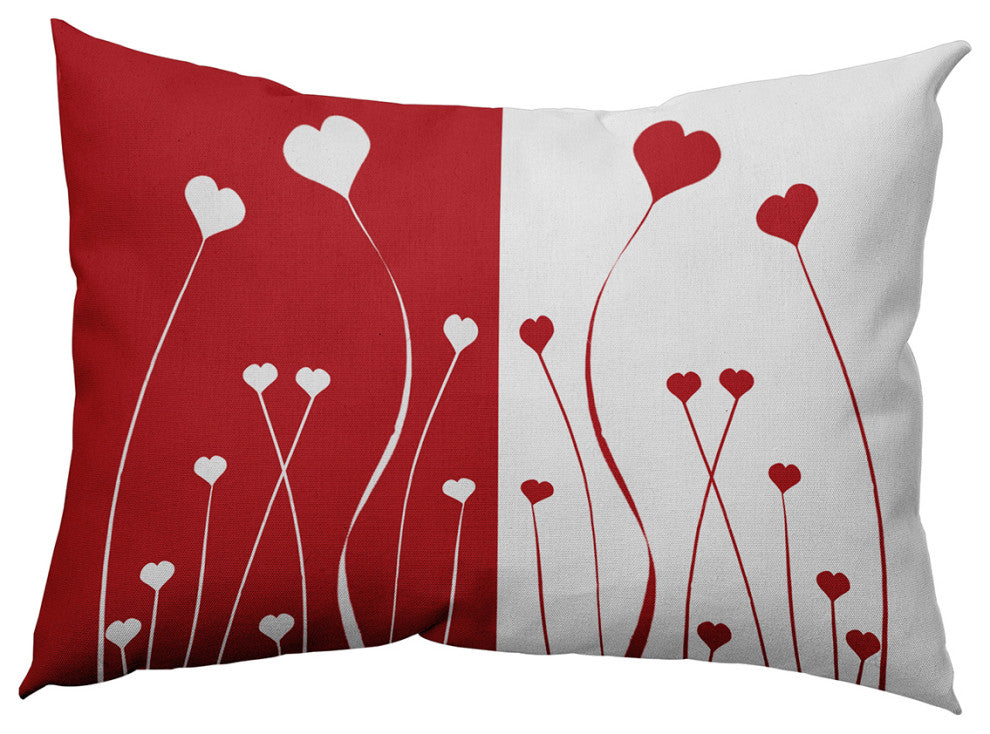 Growing Love Decorative Throw Pillow, Buddah, 14"x20"