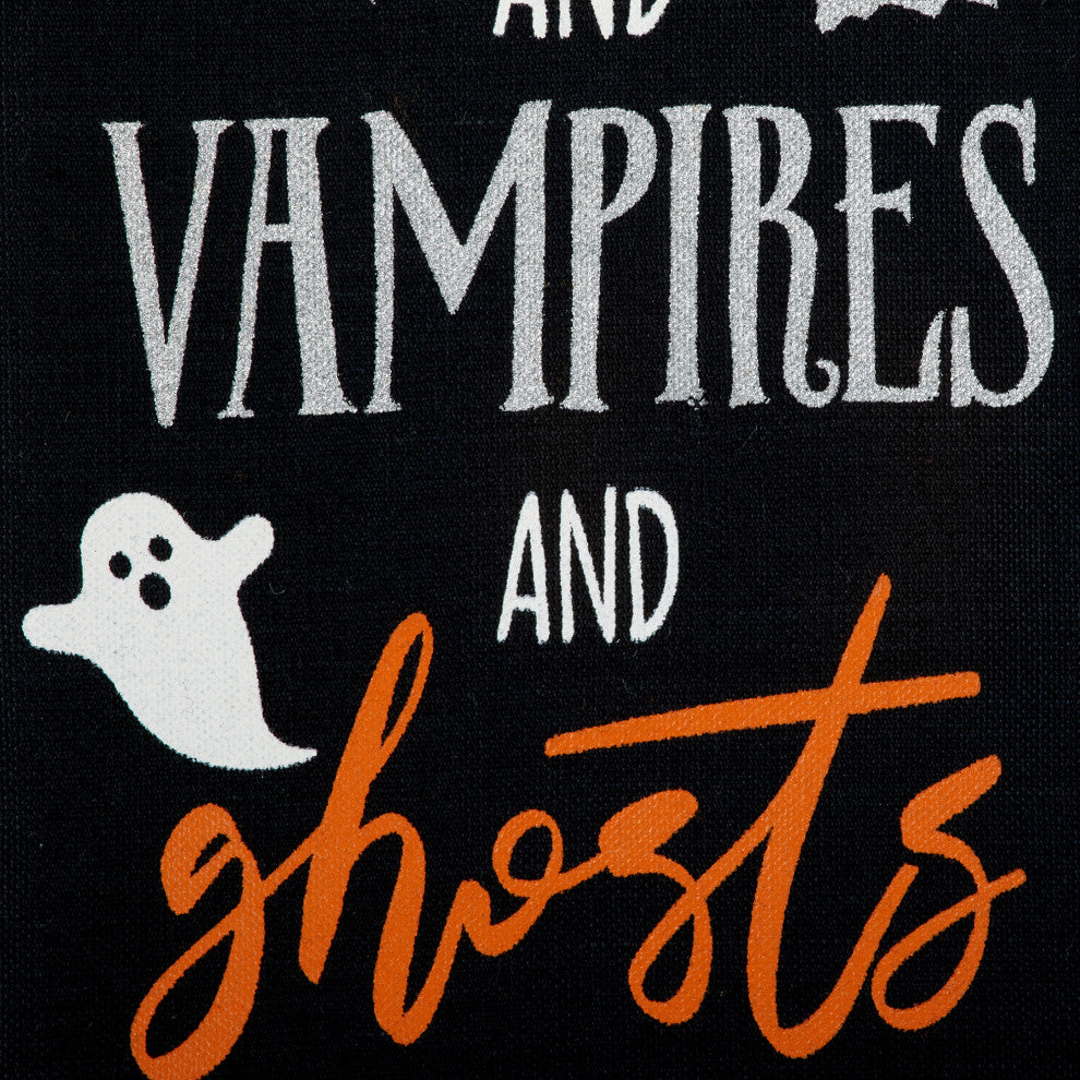 DII Halloween Happy Haunting Wicked Treats Printed Dishtowels Set of 4