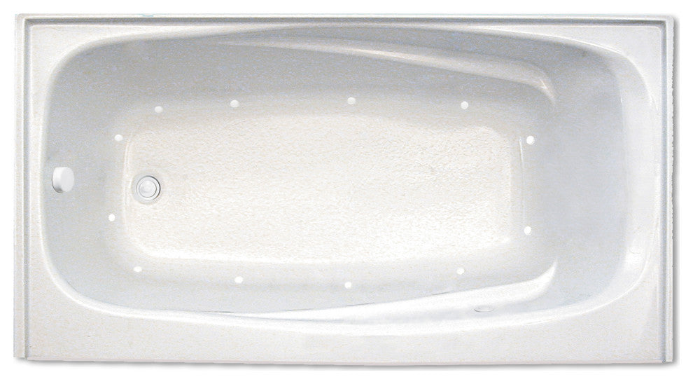 Mystique Jr. 60"x30" Left Hand Silver Series Air Massage Bath