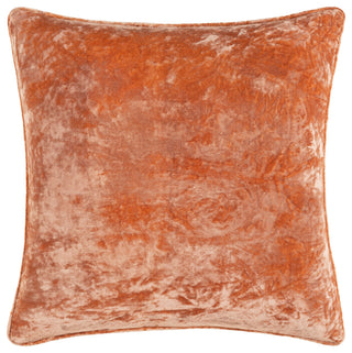 Surya Velvet Mood Dusty Coral Pillow Cover 18"H X 18"W