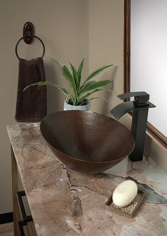 Novatto GF-136ORBWS ECLIPSE Watersaver Vessel Faucet In Oil Rubbed Bronze