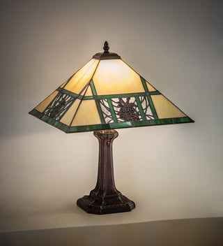 19 High Pinecone Ridge Table Lamp