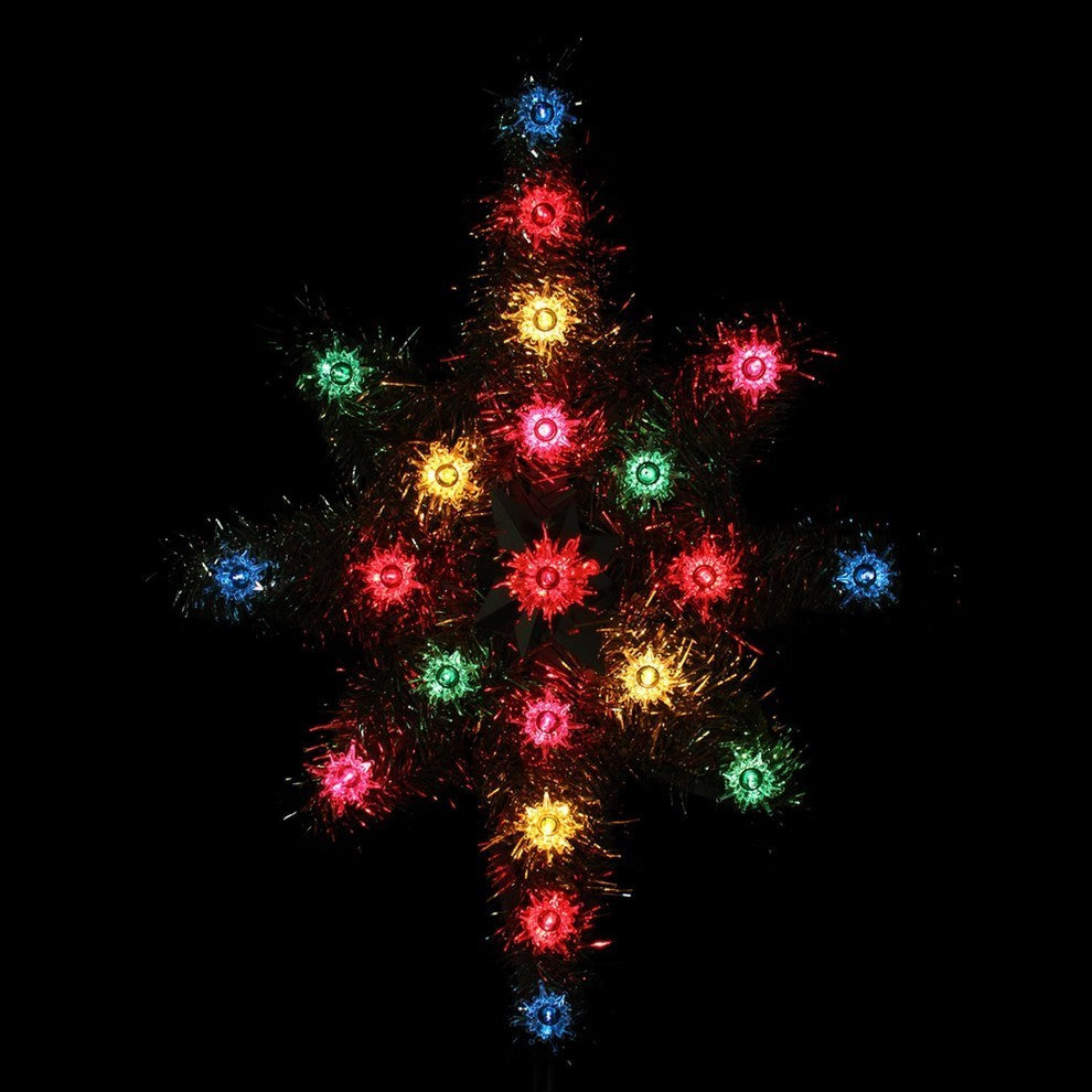 21" Oversized Gold Star of Bethlehem Christmas Tree Topper