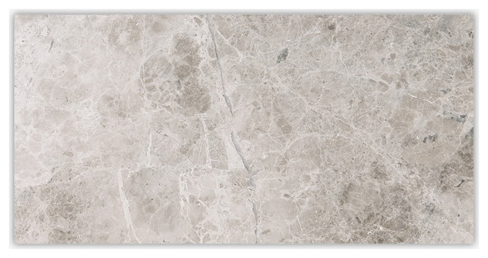 Tundra Gray Honed 12x24 Marble Tile