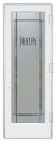 Pantry Door - Ultra Pantry - Primed - 30" x 96" - Knob on Left - Push Open