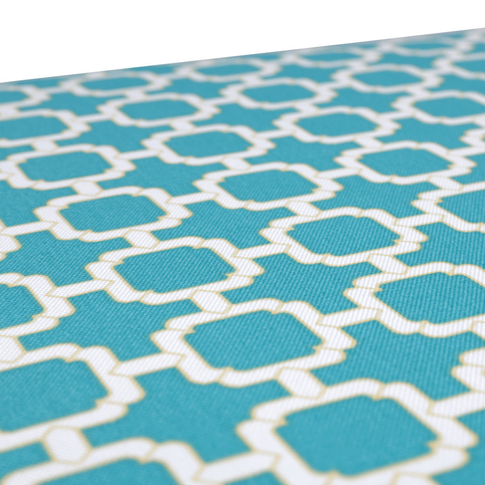 Hockley Teal 25" Floor Pillow