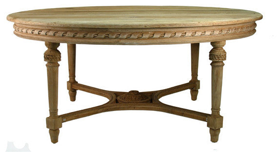 Houston Dining Table, Dry Natural Elm