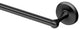 Designer II 24" Towel Bar, Matte Black