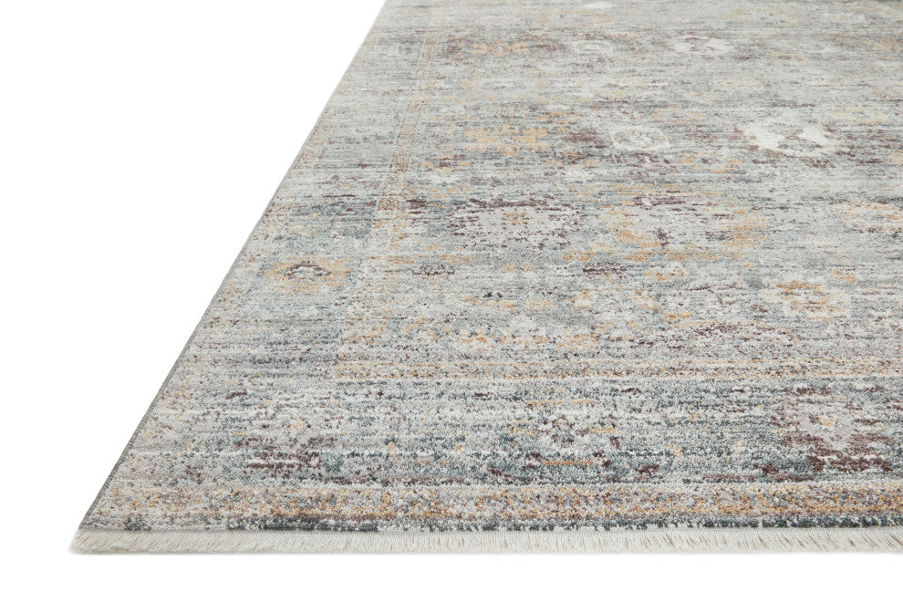 Loloi Bonney Teal / Gold 2'-0" x 3'-0" Area Rug