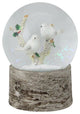 5.5" Musical White Doves on a Branch Christmas Snow Globe