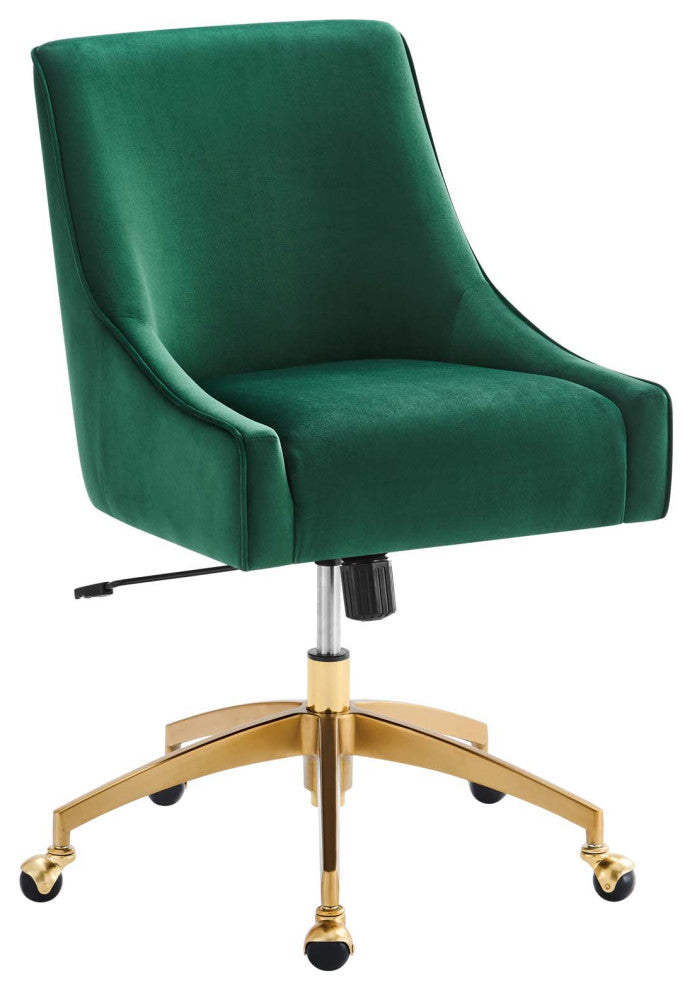 Discern Performance Velvet Office Chair