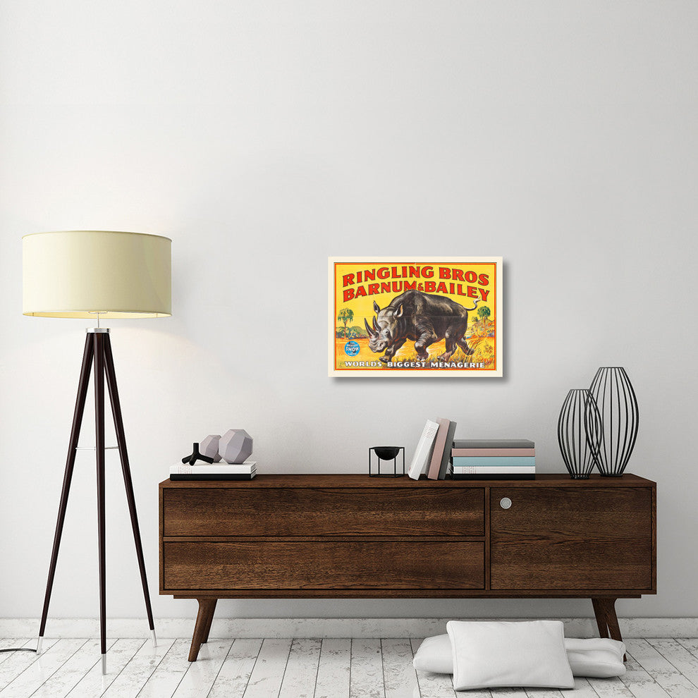 "Circus 1940" Stretched Canvas Giclee by Hollywood Photo Archive, 30x21"