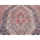 Cordovan Red Persian Geometric Design Wool Hand Knotted Oriental Rug 7'9"x10'10"