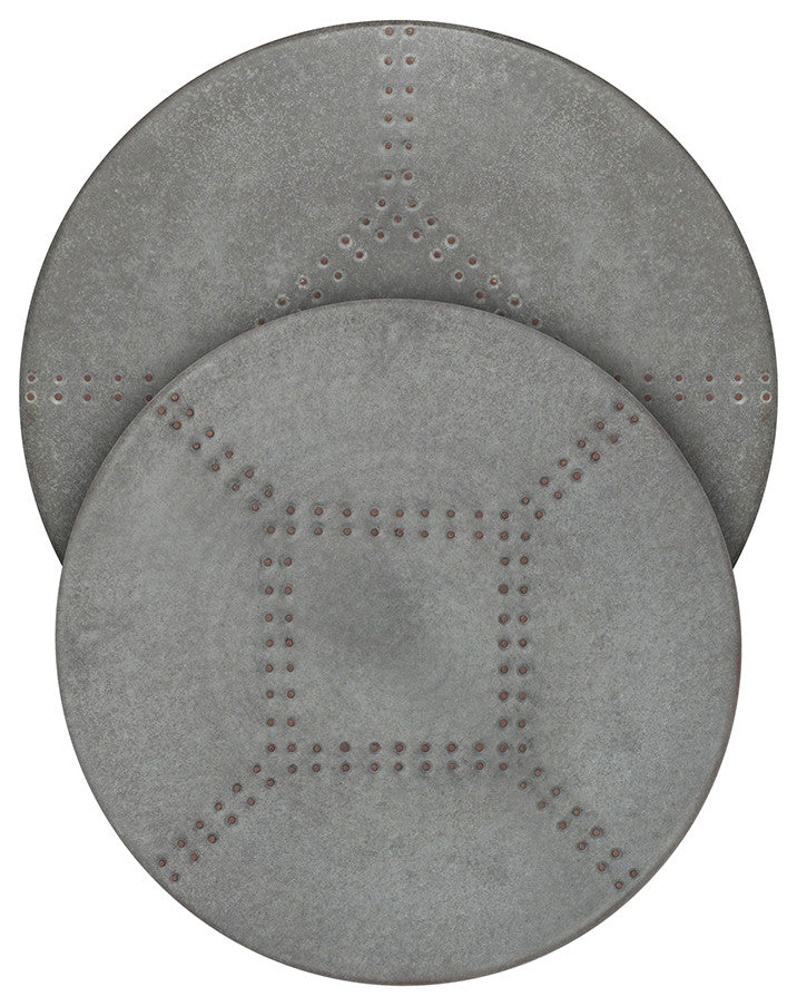 Zinc Lazy Susan, 20"