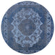 Ahgly Company Indoor Round Mid-Century Modern Area Rugs, 8' Round
