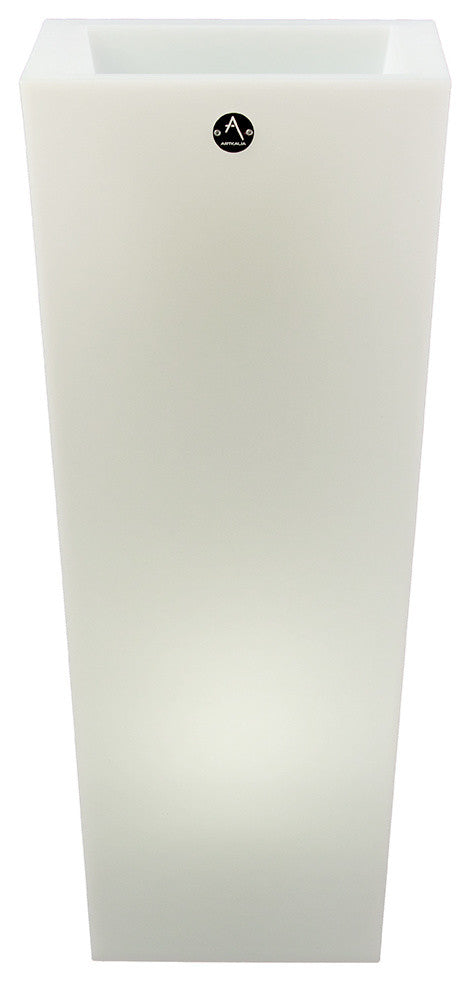 Artkalia Aix Squara LED Wired Planter, Extra-Large