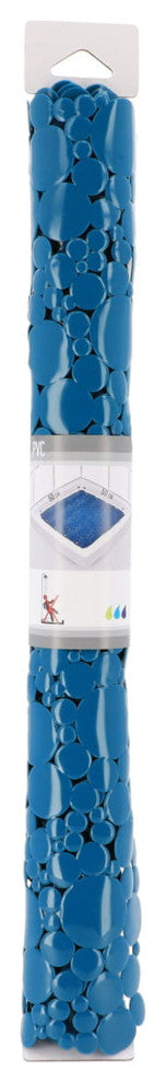 Bubbles Non-Slip Square Shower Mat 20"³L X 20"³W, Peacock Blue