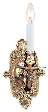 Arlington 1-Light Polished Brass Sconce III