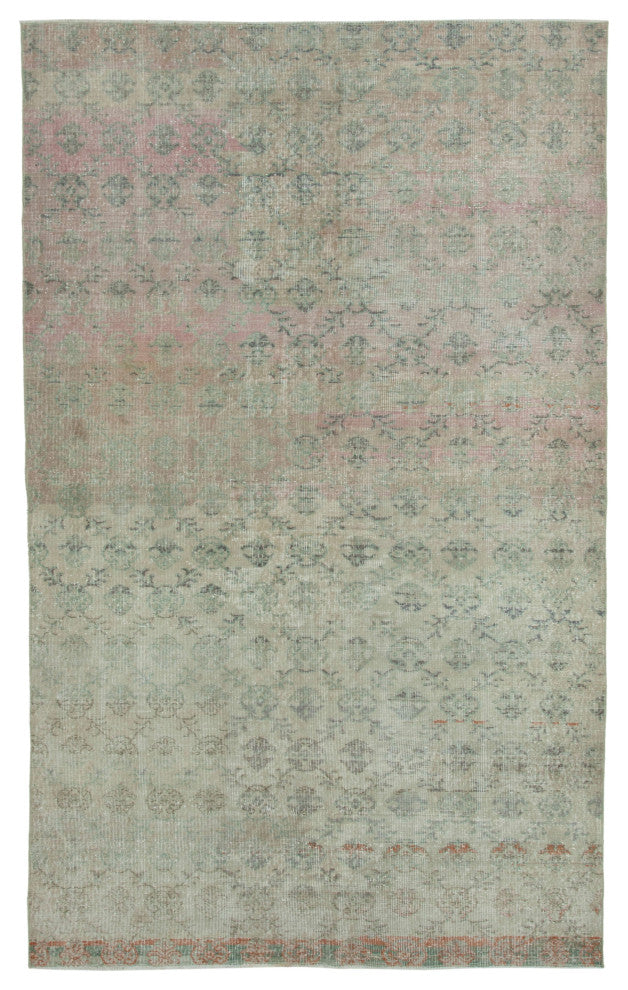 Rug N Carpet - Handmade Turkish 5' 11'' x 9' 8'' Contemporary Area Rug
