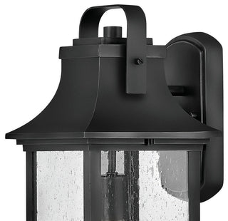 Hinkley Grant Medium Wall Mount Lantern, Textured Black