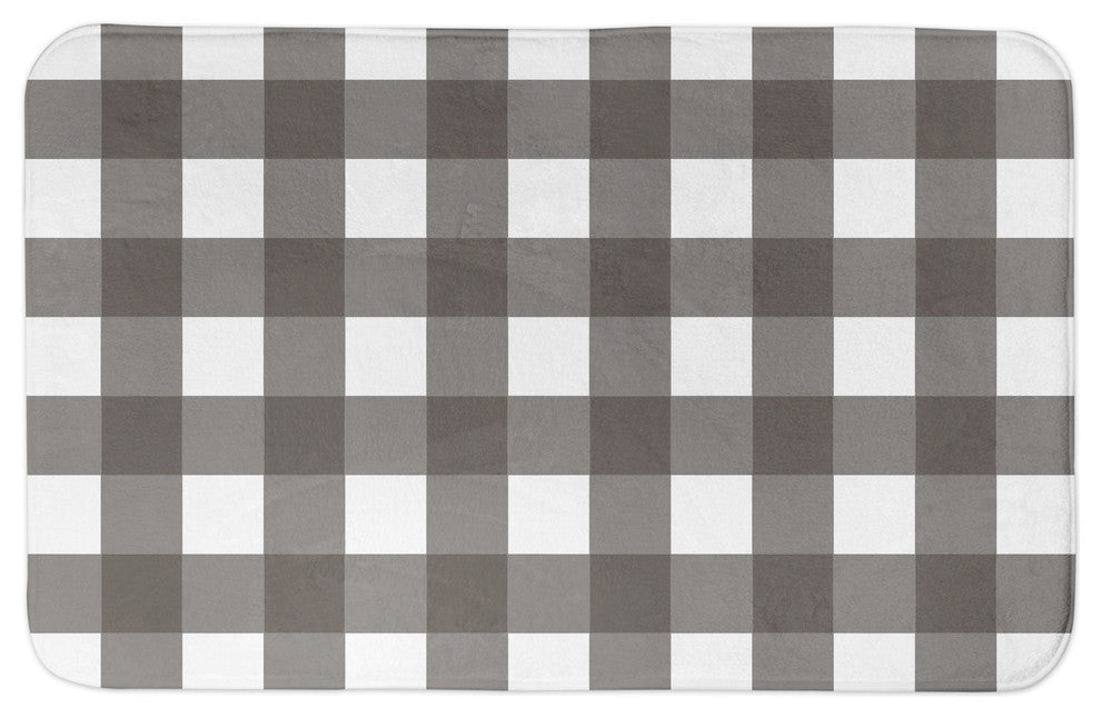 Red Buffalo Check 34x21 Bath Mat