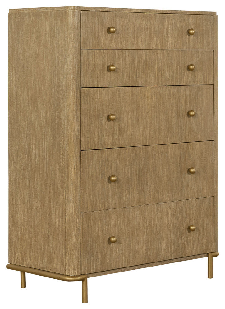 Arini 5-drawer Bedroom Chest Sand Wash
