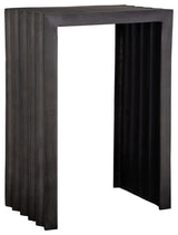 Uttermost - 22963 - Accent Table - In The Groove - Antique Nickel