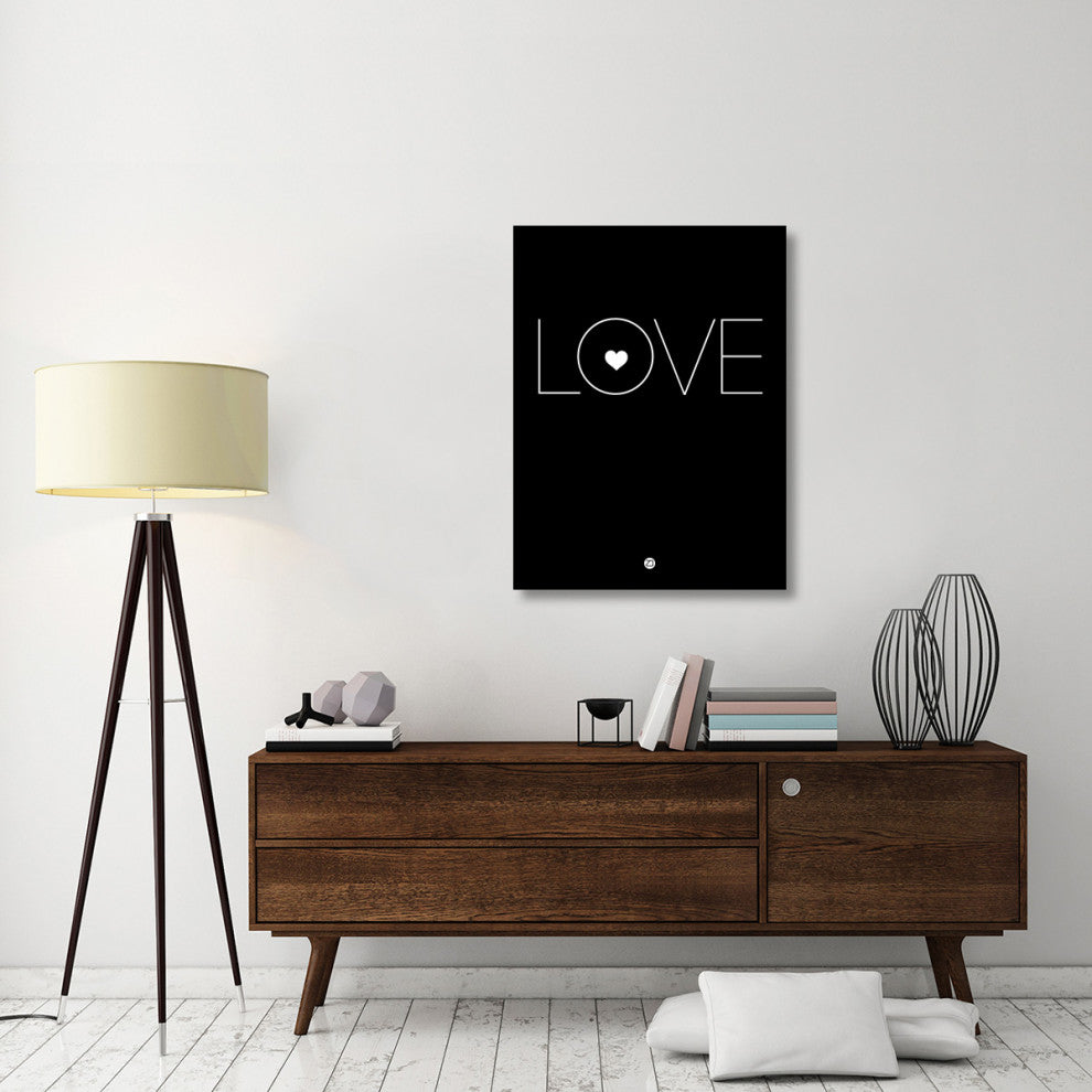 "Love Poster Black" Fine Art Print