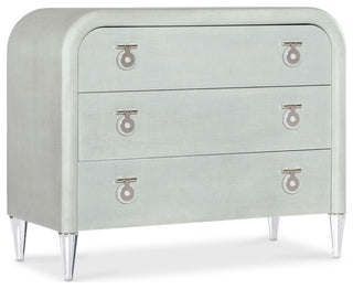 Primary product: full front-facing view of the dresser on white background, clearly showing the shape and drawers.
