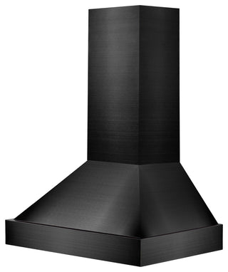 ZLINE 48" Ducted Vent Black Stainless Steel Wall Mount Range Hood