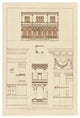 "Palazzo del Consiglio at Padua, Villa Farnesia" Print by J. Buhlmann, 42"x62"