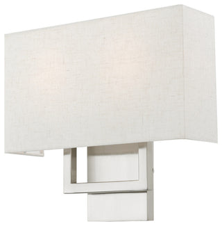 Pierson 2 Light Brushed Nickel ADA Wall Sconce