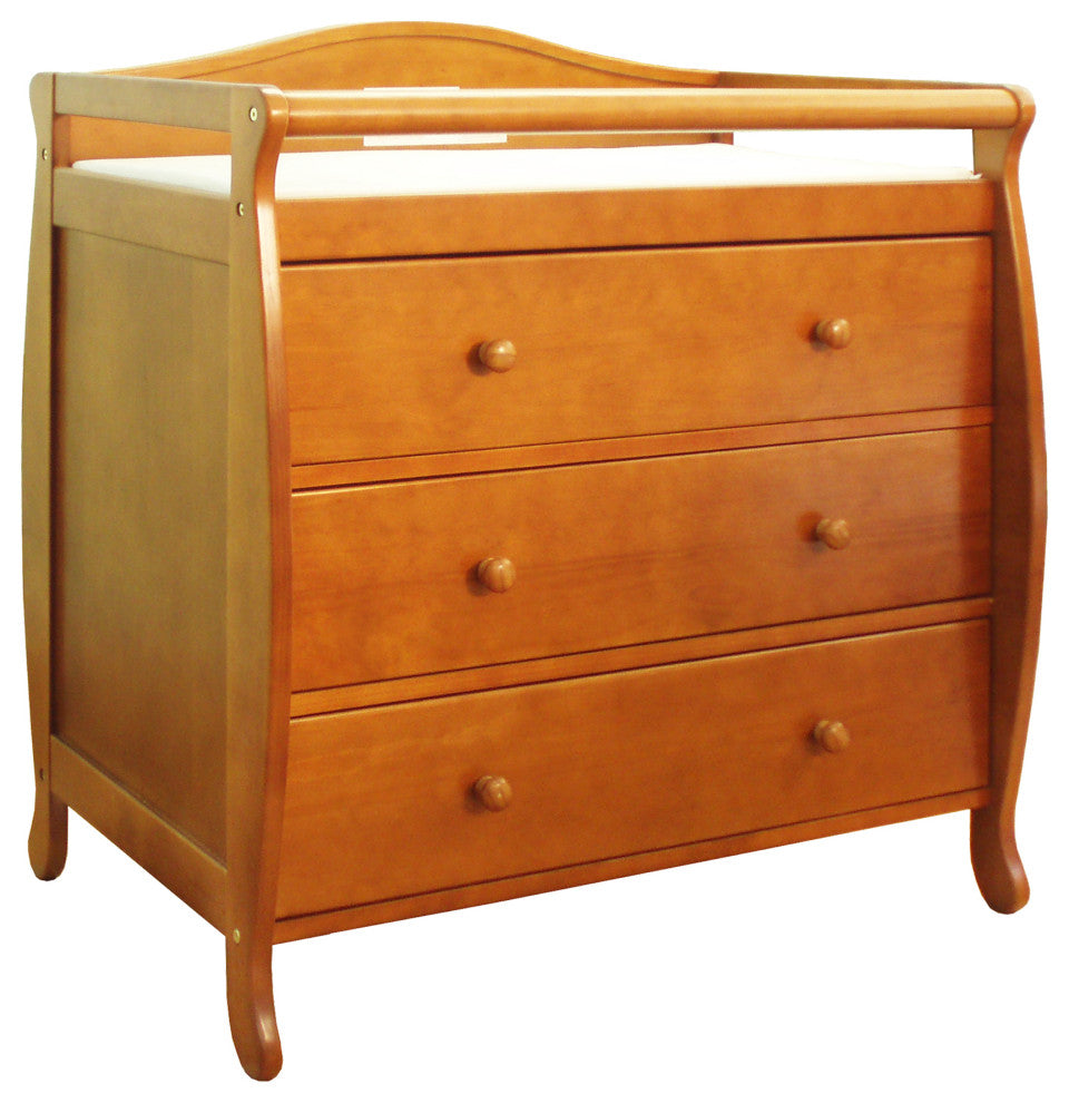 Baby Mile Eve 3-Drawer Changer, Pecan