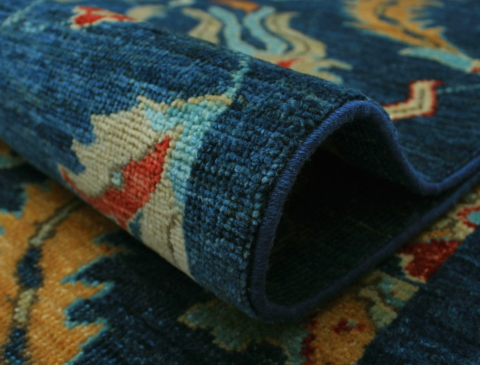 Aria Fine Chobi Pierce Blue Rug