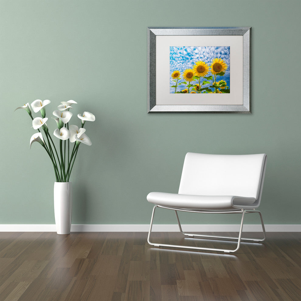 Blanchette Photography 'The Four Sisters', Silver Frame, White Matte, 14"x11"