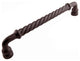 Twisted Appliance Pull, 12" c/c, Oil Rubbed Bronze
